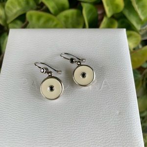 Pandora White Promises earrings